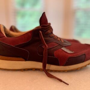 RARE:Greats Brooklyn 100% Leather “Ox Blood”
